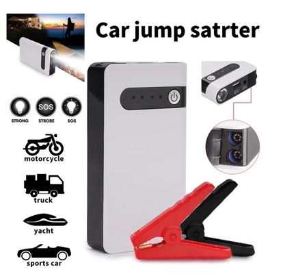 Démarreur de saut portable polyvalent de 12 V avec lampe de poche LED et moniteur de pression des pneus