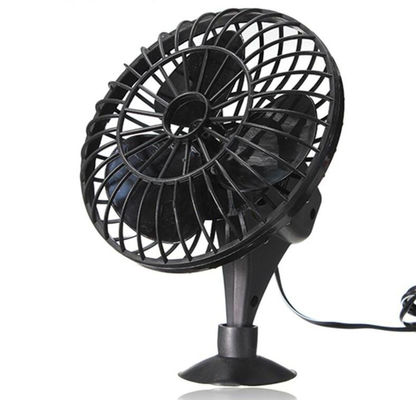 Ventilateur de voiture en plastique noir avec allume-cigare