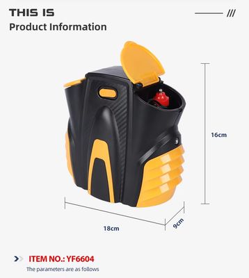 Compresseur d'air de pneus de voiture portable de 12V 150PSI avec lumière LED