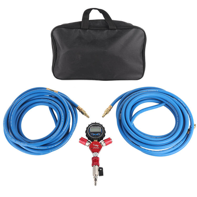 Système de gonflage de pneus pour voiture tout-terrain, quatre pneus, jauge numérique, tuyau