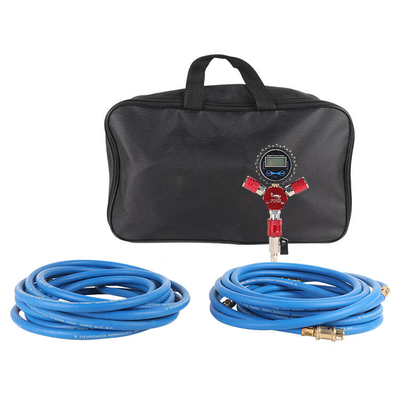 Système de gonflage de pneus pour voiture tout-terrain, quatre pneus, jauge numérique, tuyau