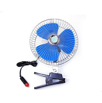 Ventilateurs des véhicules à moteur bleus et argentés/métal et fan électrique en plastique de radiateur