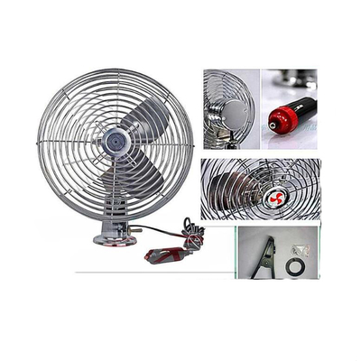Garde électrique en métal de sécurité de ventilateurs de couleur de radiateur argenté de voiture pleine