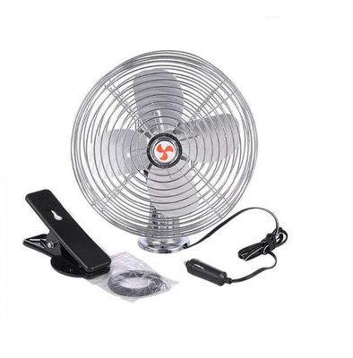 12v / ventilateur de la voiture 24v avec la pleine garde en métal de sécurité de commutateur marche-arrêt