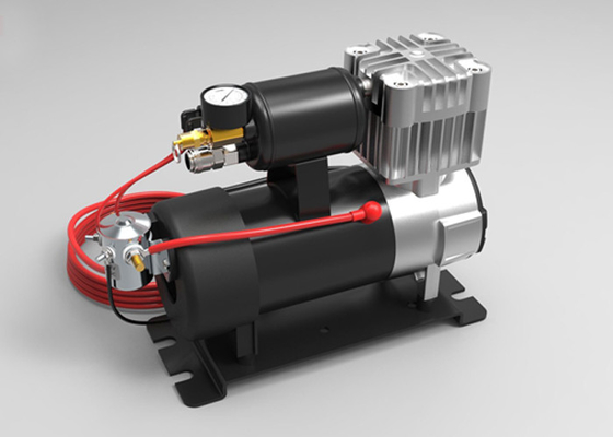 Compresseur d'air gonfleur de pneus lourds Dc 12/24V Haute puissance 8,8 cm3 Compresseur d'air avec réservoir