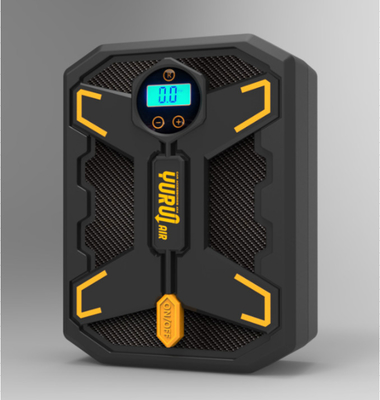 Lampe à LED en plastique DC12v Compresseur d'air pour voiture Pneumateur à jauge numérique