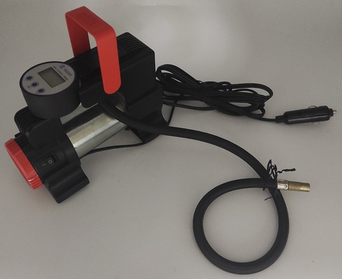 Compresseur d'air de voiture portable à LED DC12V avec jauge numérique