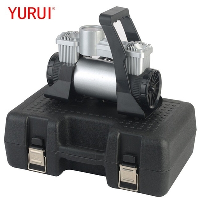 Compresseur d'air de voiture portable DC12v gonfleur de pneus avec boîte en plastique