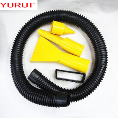 Ventilateur ABS portable jaune DC12v pour voiture avec souple humide et sec