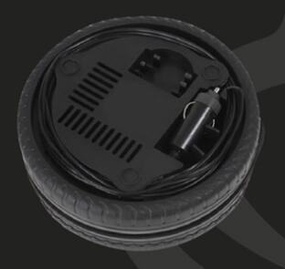 Compresseur d'air de voiture électrique portable mini-inflateur DC12v pour pneus de voiture