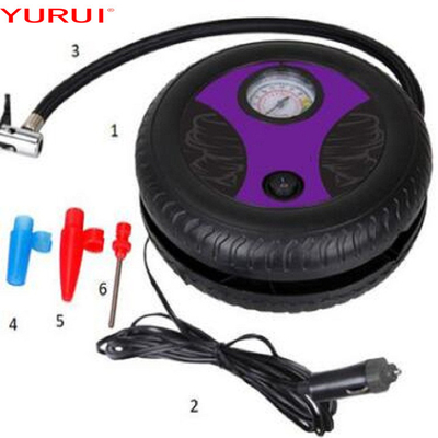 Compresseur d'air de voiture électrique portable mini-inflateur DC12v pour pneus de voiture
