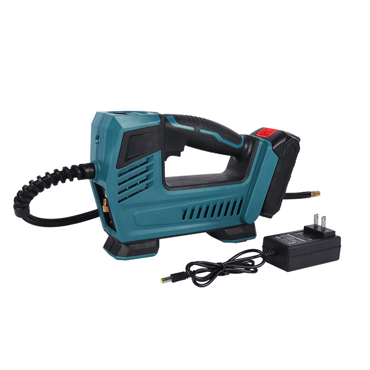 Compresseur d'air intelligent de mesure de Digital avec la pompe légère menée de gonfleur de pneu de voiture