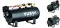 Yurui8006 2 dans 1 réservoir portatif horizontal 140psi d'air de 1 gallon de compresseur