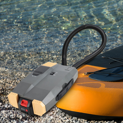 Capacité de batterie de 5000 mAH SUP Pompes électriques pour pont gonflable Kayak Paddle Board 20PSI 12V/110-240V