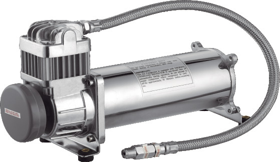 Un bon prix. Chrome Car Ride Suspension pneumatique pompe Tuning de voiture DC 12V Pour les véhicules tout-terrain en ligne