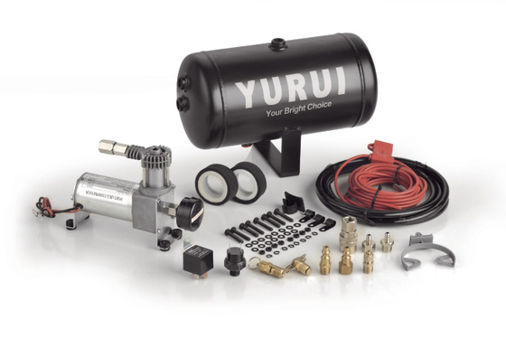 Un bon prix. De faible puissance à bord du métal du compresseur d'air 120PSI un réservoir d'air de gallon en ligne