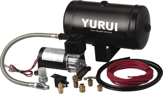 Un bon prix. réservoir d'air de gallon de 12v Mini Air Compressor With One à bord du système pneumatique pour l'inflation de voiture en ligne