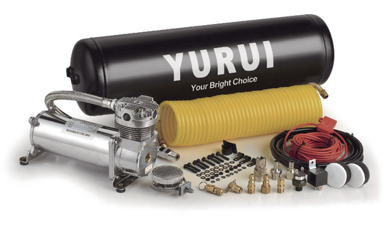 Un bon prix. Compresseur de systèmes de Constant Duty On Board Air avec le réservoir noir d'air de 2,5 gallons pour la voiture en ligne