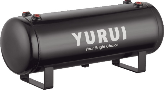 Un bon prix. Noir et réservoir d'air de compresseur d'air de Chrome 2.0Gallon employant avec le compresseur en ligne