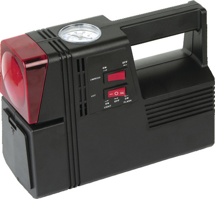 Un bon prix. Compresseur d'air en plastique de noir de place pour les pneus 3 de voiture dans 1 noir et rouge en ligne