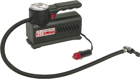 Un bon prix. Compresseur d'air en plastique noir pour des pneus de voiture avec le support Mini Size de main en ligne