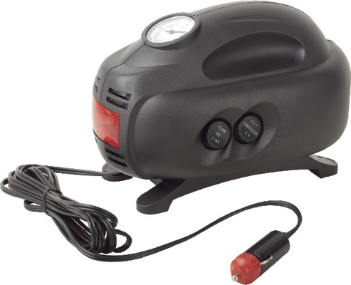Un bon prix. 3 dans 1 compresseur d'air portatif de la mesure 12v de pression de lampe/compresseur d'air automatique en ligne