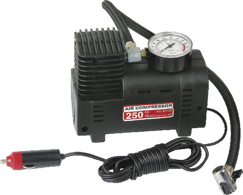 Un bon prix. Compresseur d'air en plastique noir de voiture d'inflation rapide DC12V pour différents pneus en ligne