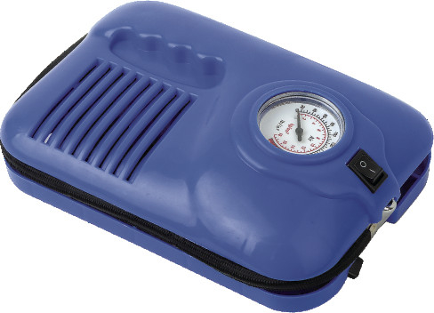 Un bon prix. Le compresseur d'air multi bleu de fonction 12V fatiguent la corde de l'inflation 10FT avec la prise d'allumeur de cigarette en ligne