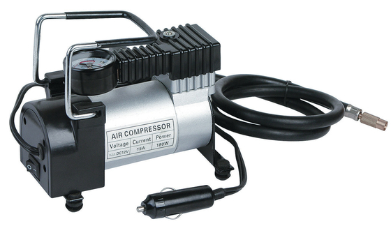 Un bon prix. Inflation rapide de compresseur métal-air argenté noir pour des voitures avec du CE en ligne