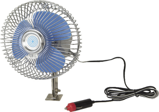 Un bon prix. Ventilateurs électriques des véhicules à moteur portatifs d'allumeur de cigarette de Chrome avec le commutateur marche-arrêt en ligne