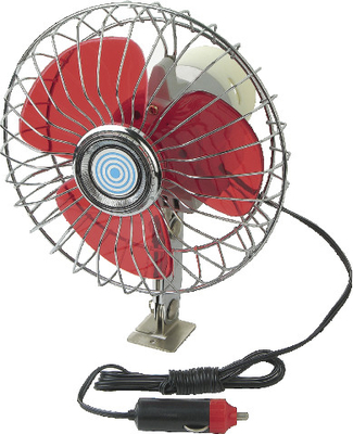 Un bon prix. YF207B rouge et voiture argentée de Chrome refroidissant Fan12V/24V pour le véhicule en ligne
