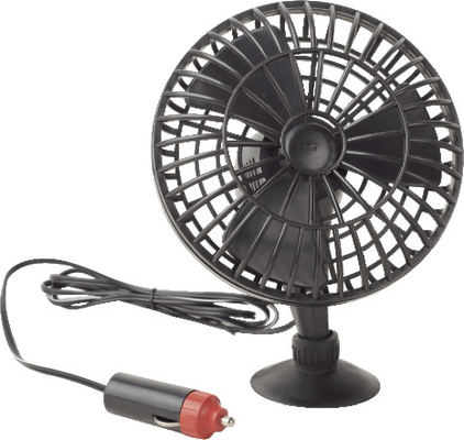 Un bon prix. Couverture de sécurité portative en plastique noire de ventilateur de voiture d'OEM pleine en ligne