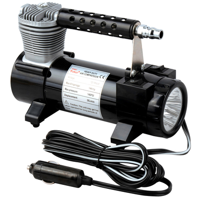 Un bon prix. compresseur d'air portatif noir simple de véhicule de 12v Cyclinder pour l'inflation 150PSI de voiture en ligne