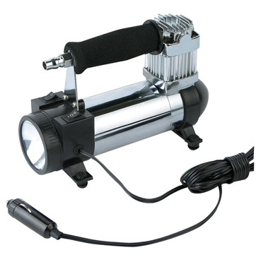 Un bon prix. métal de Chrome du noir 12v 3 potables dans des kits de compresseurs de 1 air de véhicule pour des voitures en ligne