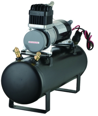 Un bon prix. Métal portatif de fantaisie de noir de réservoir d'air comprimé réservoir d'air de 1,5 gallons en ligne