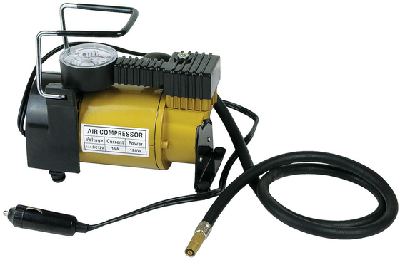 Un bon prix. Pompes à pneus DC12v à compresseur d'air métallique avec poignée pour gonflement des pneus automobiles en ligne