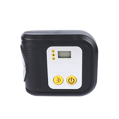 Compresseur d'air de voiture en plastique portable affichage numérique Dc12v pompe pneumatique gonflable avec sac de tissu de lampe