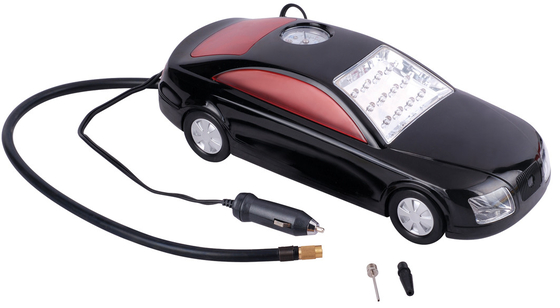 Un bon prix. La voiture de 12 volts a formé l'air de voiture Pum 3 dans 1 avec la batterie de 4V 1.5Ah 150 livres par pouce carré avec multicolore en ligne