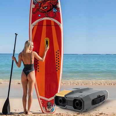 Capacité de batterie de 5000 mAH SUP Pompes électriques pour pont gonflable Kayak Paddle Board 20PSI 12V/110-240V