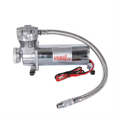 Un bon prix. Compresseur d'air pour voiture lourde DC12v acier chrome rapide pour voiture tout-terrain en ligne