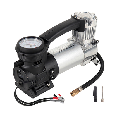 Cylindre unique métallique pour camions tout-terrain 4x4 Haute pression Compresseur d'air argenté Pompes pour pneus automobiles
