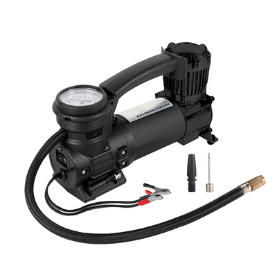 Un bon prix. Compresseur d'air pour véhicules lourds métal pour camions tout-terrain 4x4 Haute pression Compresseur d'air en argent gonfleurs de pneus automobiles en ligne