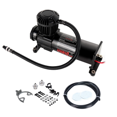 Un bon prix. Compresseur d'air pour voiture lourde métal pour camion tout-terrain 4x4 Haute pression Compresseur d'air argenté gonfleurs de pneus de voiture en ligne