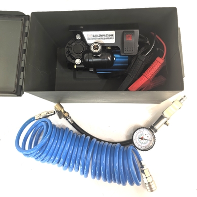Un bon prix. Compresseur d'air de voiture tout-terrain DC12v à cylindre unique pour gonflement des pneus de voiture en ligne