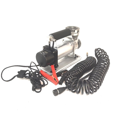 Compresseur d'air de voiture métallique Crocodile Clip Display numérique à cylindre unique Pompes à air de gonflement automobile
