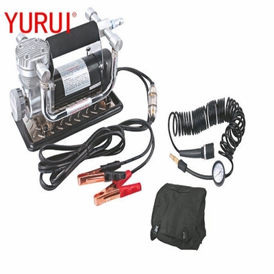 Un bon prix. Compresseur d'air en pneus métalliques Chrome portable DC12v avec pince à crocodile en ligne
