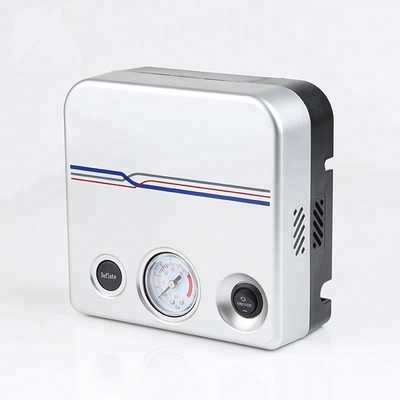 Un bon prix. Compresseurs d'air pour véhicules mini-utiles argentés DC 12v avec fonction de dégonflement en ligne