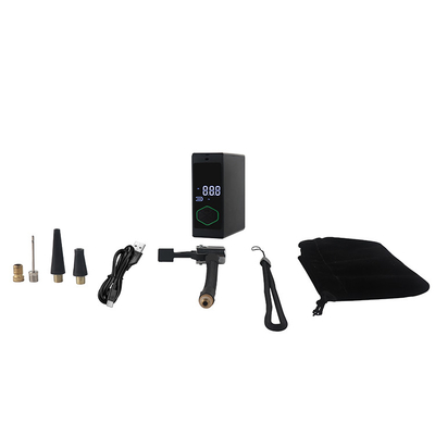 17L/min Flux affichage numérique pompe à air Portable pneumatique électrique gonfleur batterie alimentée