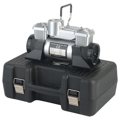 Infleur de pneus de voiture Dc 12v Compresseur d'air automatique à pression métallique avec boîte en plastique