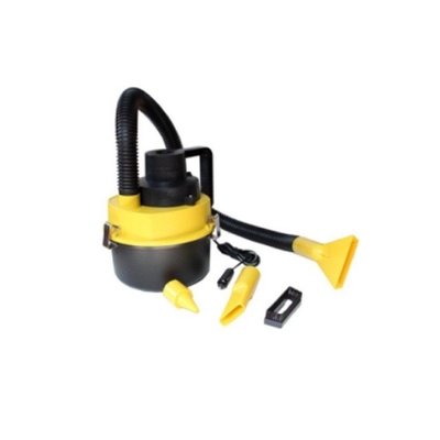 Ventilateur ABS portable jaune DC12v pour voiture avec souple humide et sec
